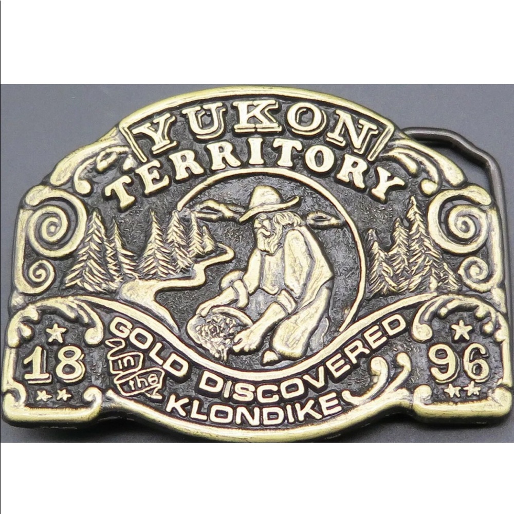 Yukon Territory belt buckle